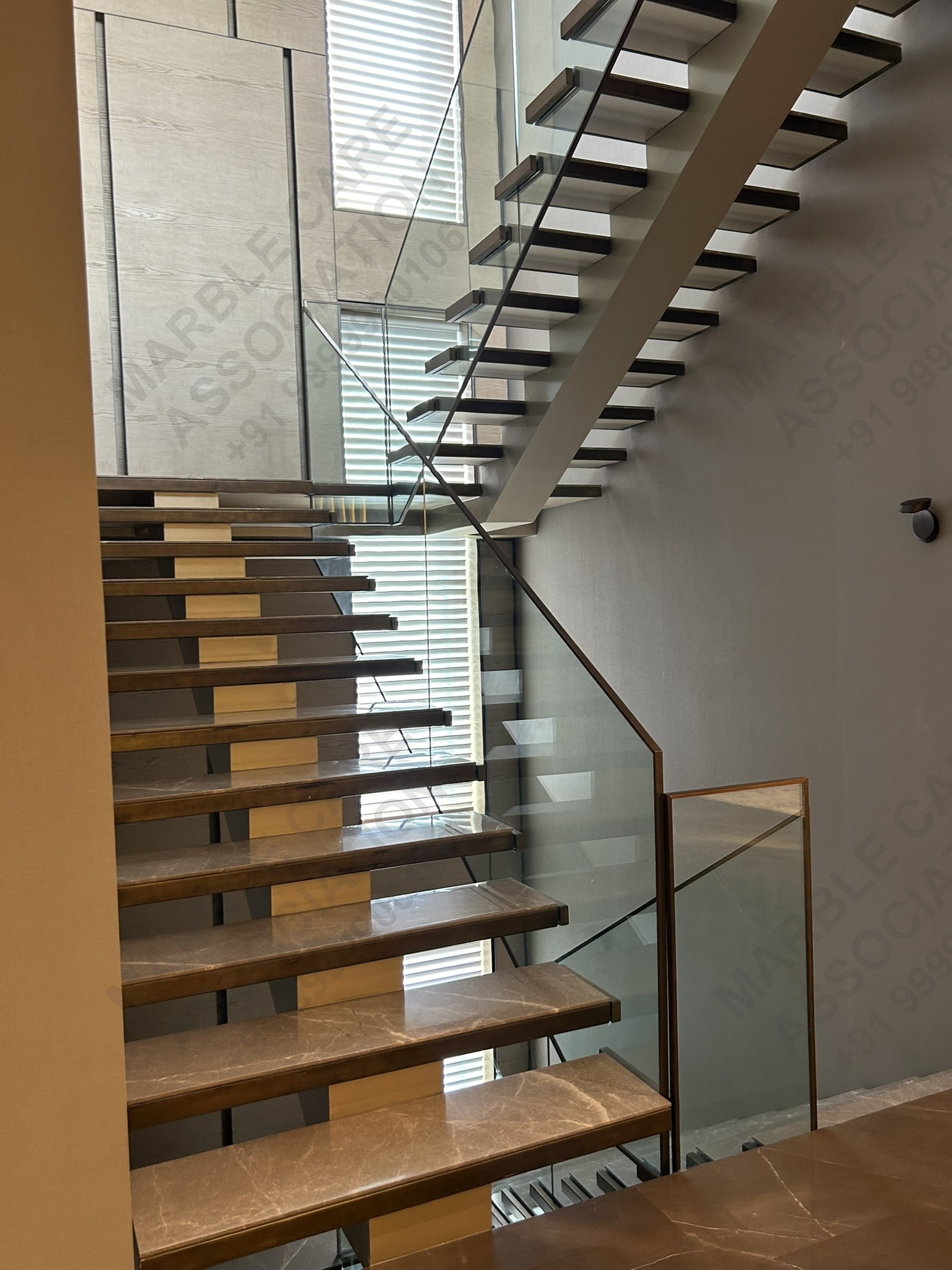 Staircase — Saraswati Vihar, Delhi