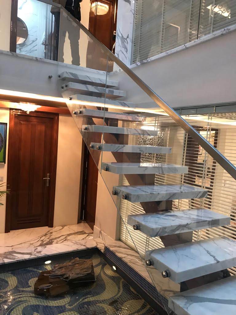 Staircase project by Marble Care